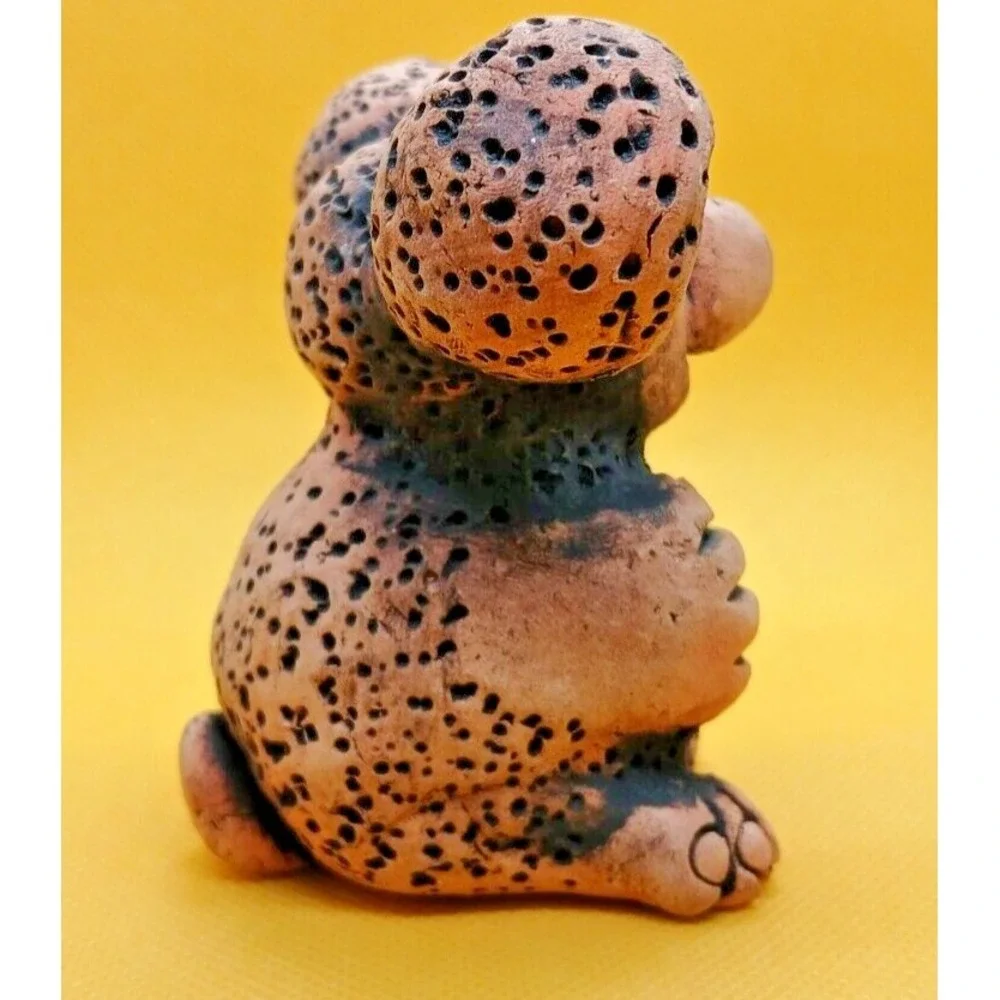Hand Made Art Potter Sea creature coral body big ears palms Handmade Adorable!